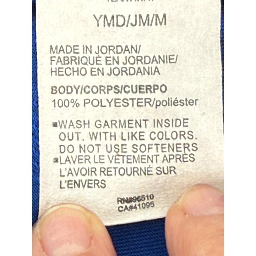 Kids Under Armour Royal Blue Logo T Shirt Short Sleeve Athletic‎ Sz M YMD - Picture 8 of 9